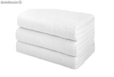 Toalla de ducha 100% algodón de doble rizo a 4,40€/uni (por bolsa de 5 toallas)
