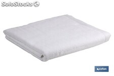 Toalla de ducha en Color Blanco | Modelo Paloma | 100 % algodón | Gramaje 580