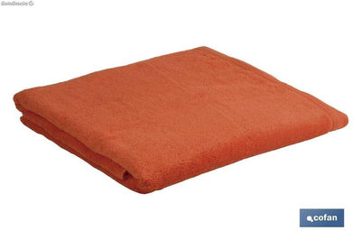 Toalla de Lavabo | Color Orange | Modelo Amanecer | 100 % Algodón | Gramaje 580