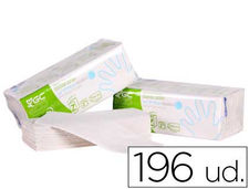 Toalla de papel mano engarzada ecologica xtrasec 20X23 cm 2 capas paquete con