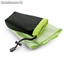 Toalla en bolsa de nylon verde MIKC6333-09