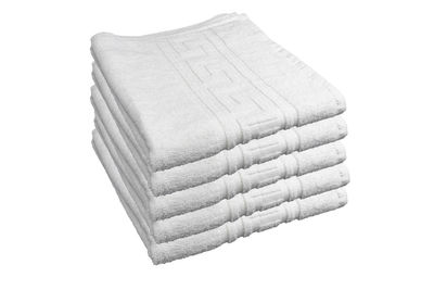 Toallas Greca blancas 450grs 100 % algodón Rizo convencional - Foto 3