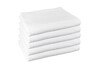 Toallas Lisas blancas 450grs 100 % algodón Rizo convencional