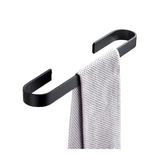 Juego de 2 toalleros, toalleros adhesivos cromados de doble cara