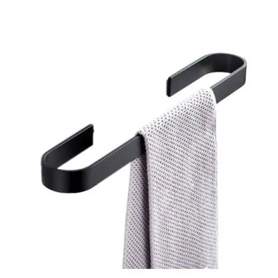 Toallero adhesivo para baño, estante de barra de toalla montado en la pared
