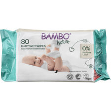 Toallitas húmedas bambo nature 80 ud.