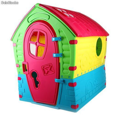 TobiToys Großes Spielhaus Gartenhaus Kinderspielhaus für draußen neu!!