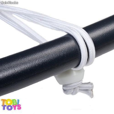 TobiToys Trampolin für Kinder 140cm 1,40 m mit Sicherheitsnetz Indoor Outdoor - Foto 4