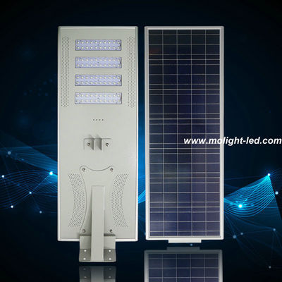 Todo en uno integrado LED luz de calle solar 80W chips Bridgelux 8800lm 33V/80W