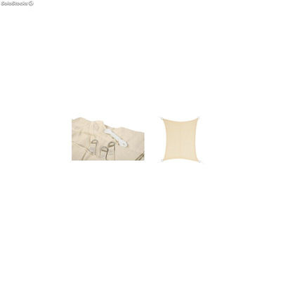 Toldo de vela rectangular beige de polietileno ( medida 3X4 metros ) - Foto 2