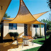 Toldo Vela Sombra Jardin Triangular 5x5x5 metros Beige