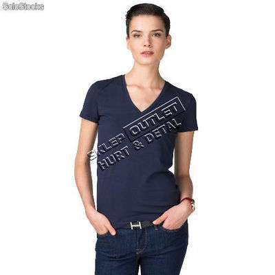 Tommy Hilfiger Klasyczna koszulka damska t-shirt model winston - Zdjęcie 5