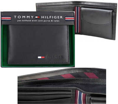 Tommy Hilfiger portfel skórzany - Zdjęcie 3