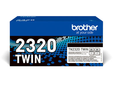 Toner brother tn-2320 dcpl2520dw /2540d/ mfcl2700dw / 2720dw / 2740dw negro 2600 - Foto 2