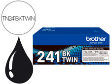 Toner brother tn241bktwin hl3140 / 3170 / 3150 / dcp9020 / mfc9140 / 9330 / 9340