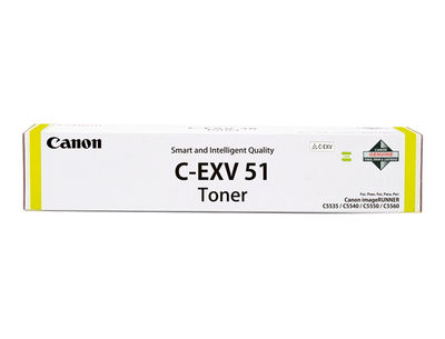 Toner canon exv51 ir c5335 c5540 c55000 amarillo - Foto 3