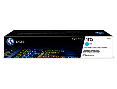 Toner hp 117a laser color 150a / 150nw / 178nw / 178nwg / 179fnw cian 700 - Foto 2