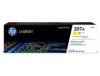 Toner hp 207a hp laserjet pro m255dw / m255nw / m282nw / m283fdn amarillo 1250 - Foto 2