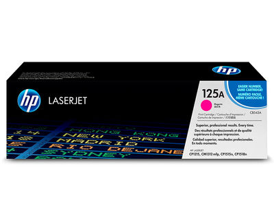 Toner hp cb543a color laserjet cp-1215/cp-1515/cp-1518 magenta with colorsphere - Foto 2