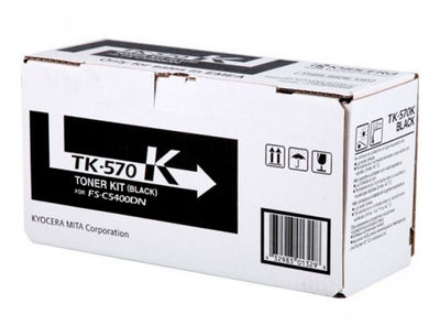 Toner kyocera laser tk500k para fs-5400 negro tk-570k - Foto 2