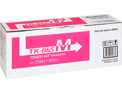 Toner kyocera -mita copiadora taskalfa 250ci/300ci magenta tk865m 12.000 paginas - Foto 2