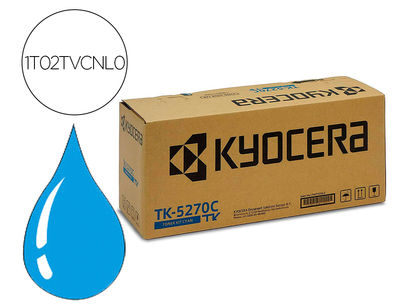 Toner kyocera tk5270c cian para ecosys m6230 / 6630cidn