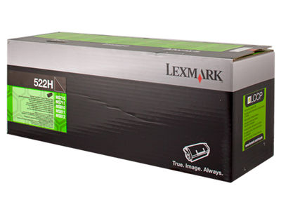Toner laser lexmark 522h negro - Foto 2