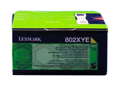 Toner laser lexmark 80c2xye amarillo 4000 paginas - Foto 2
