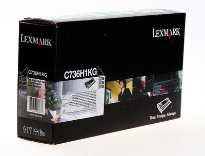 Toner laser lexmark c736h1kg 12000 paginas - Foto 2