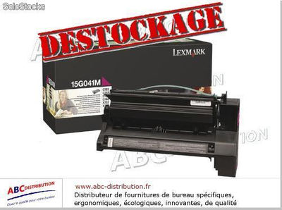 Toner Lexmark 15g041m c752 Magenta