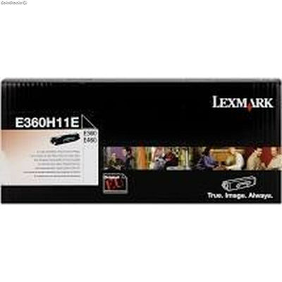 Toner Lexmark E360H11E Czarny