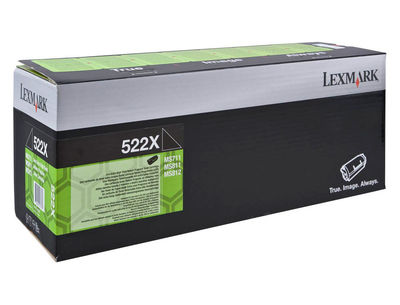 Toner lexmark laser 52d2x0e ms811 series / ms812 series negro 45000 paginas - Foto 2