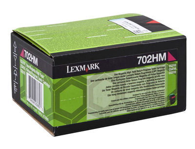 Toner lexmark laser 702hme cs310dn / cs410 dn magenta 3000 paginas - Foto 2