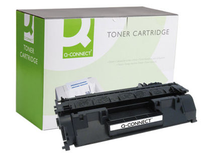 Toner q-connect compatible hp ce505a laserjet negro