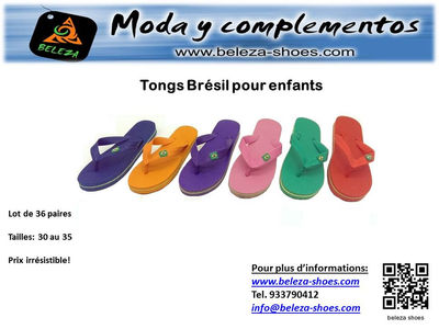 Tongs Brésil pour Enfants