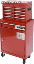 Tool cabinet 7 drawers with casters - Mader