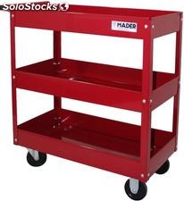 Tool cart with 3 trays