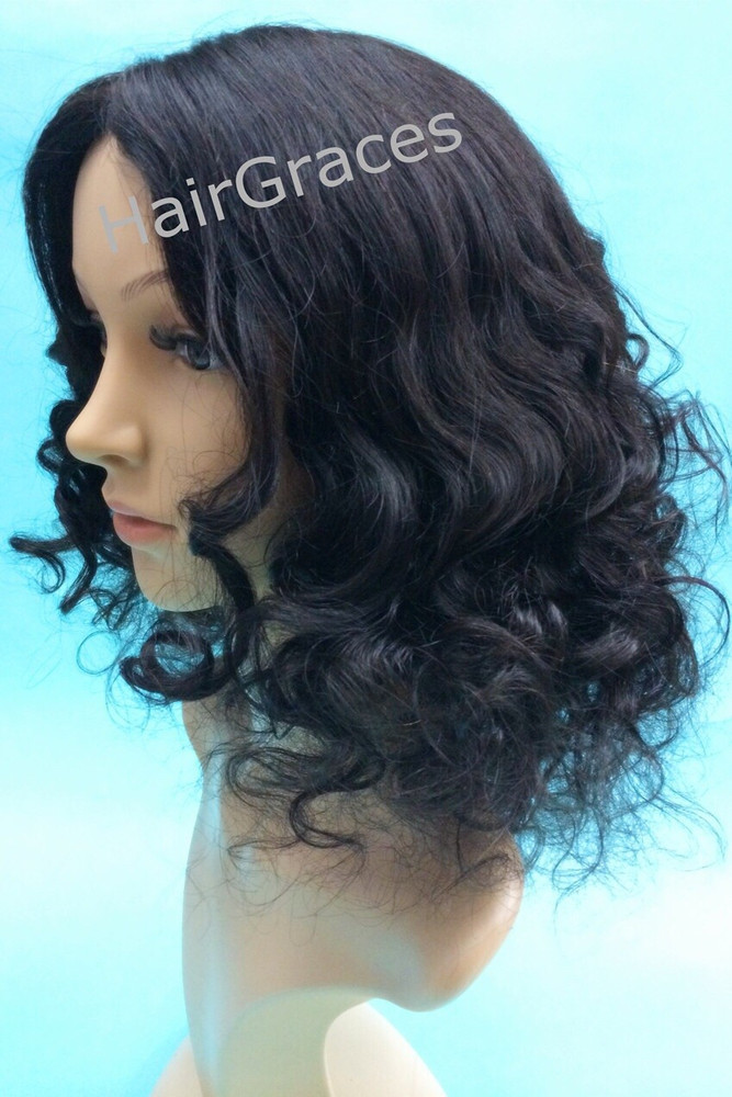 perruque curly naturel