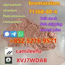 top quality bromazolam cas71368-80-4 powder with best price