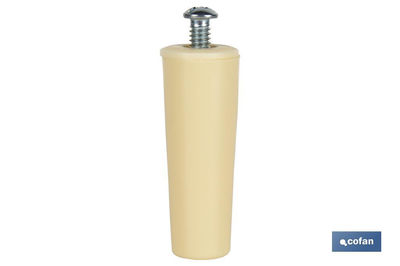 Tope para persianas en PVC | Medida 60 mm | Incluye tornillo métrica 6 |