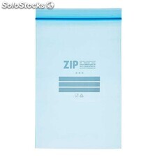 Torba do zamrażania Niebieski Zip (20 uds)