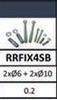 Tornillos con taco metálico para rampa de acceso metalworks RRFIX4SB