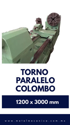 Torno Paralelo colombo 1200 x 3000 mm - Foto 5