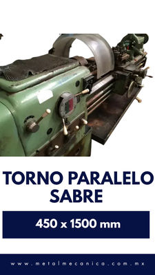 Torno Paralelo Sabre 450 x 1500 mm - Foto 5