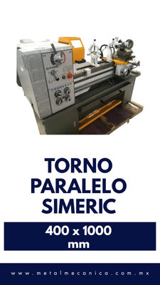 Torno Paralelo Simeric 400 x 1000 mm - Foto 5