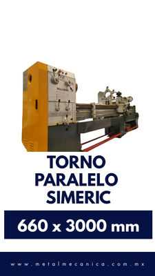 Torno Paralelo Simeric 660 x 3000 mm. - Foto 2