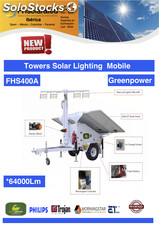 Torre de iluminação solar / torre de iluminação solar FHS400A