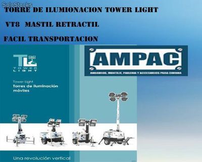 Torre de iluminacion marca tower light - Foto 2