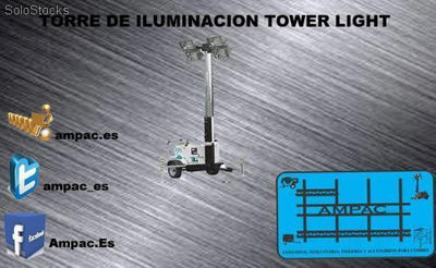 Torre de iluminación tower light en venta (ampac)