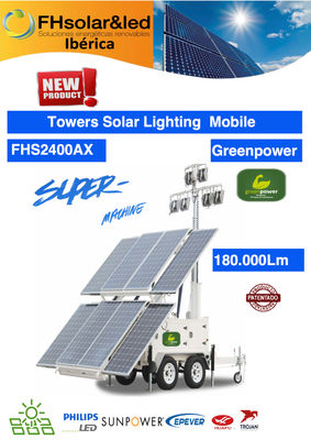 Torre solar de iluminacion movil FHS2400AX / 2020 - Foto 2